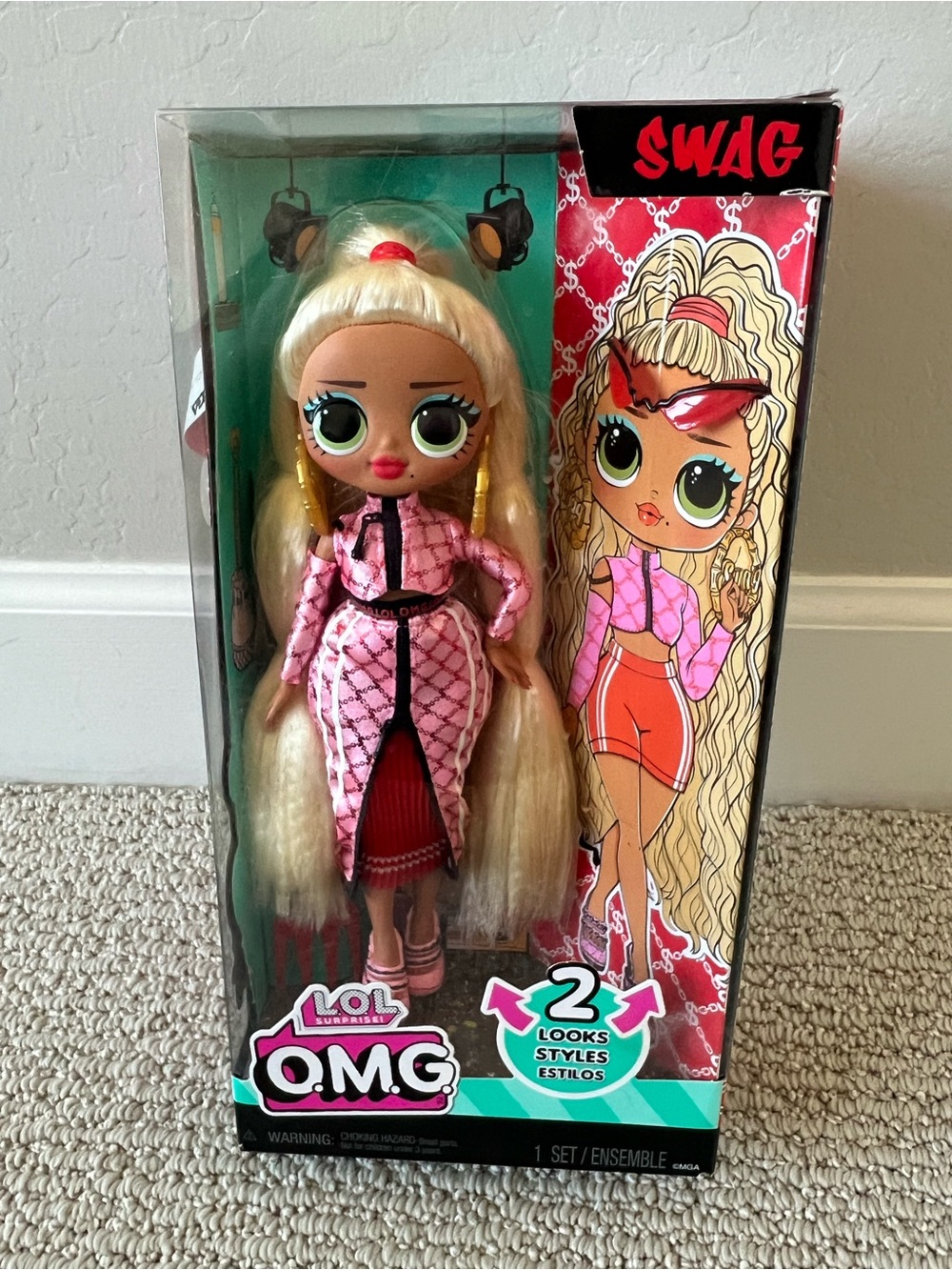 L.O.L. Surprise O.M.G. Swag Blonde Doll NIB $15